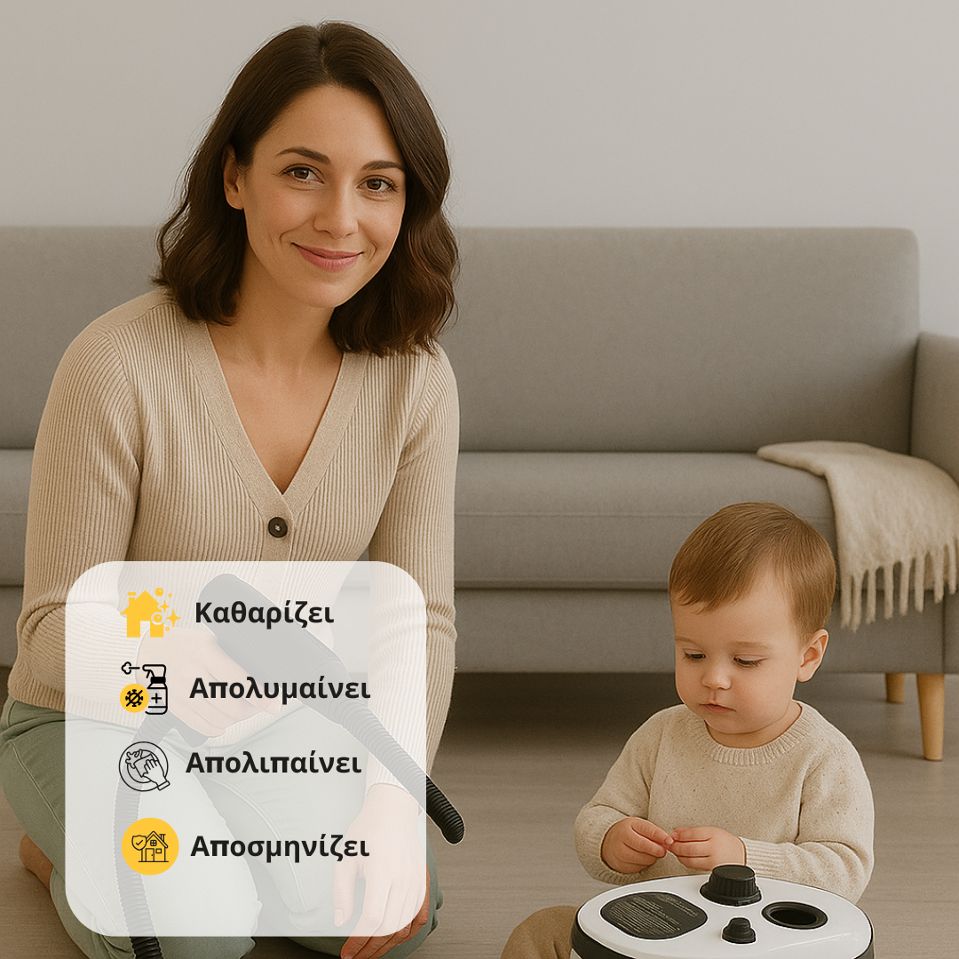 Ατμοκαθαριστής HygiaHome™